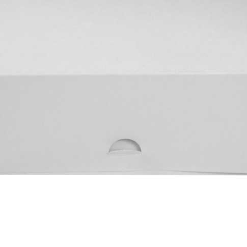 Boite pâtissière carton blanche  320x320mm H80mm