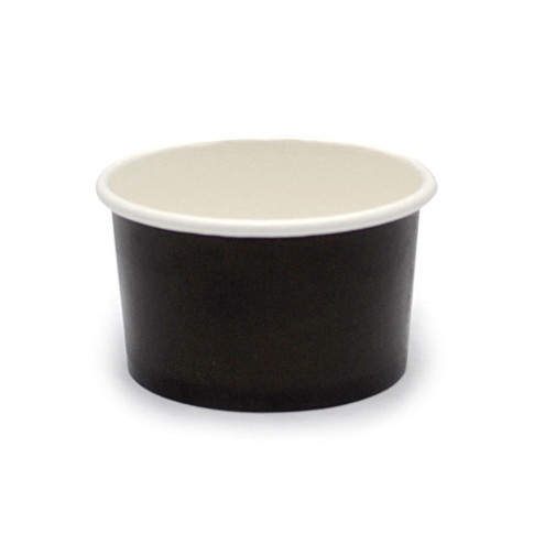 Pot carton noir chaud et froid  H35mm 60ml