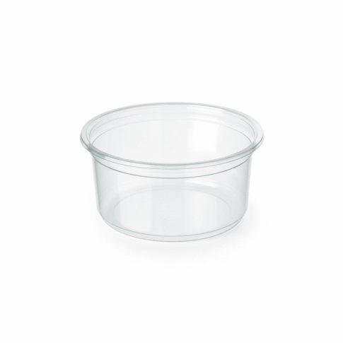 Pot Deli rond PLA transparent   H73mm 450ml