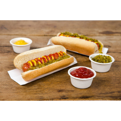 Support hot-dog carton impression journal  180x40mm H19mm