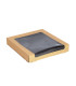 Boîte sushi avec fenêtre antibuée pour 40-60 pieces 250x250mm H40mm