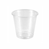Pot à dessert transparent PET  H35mm 80ml