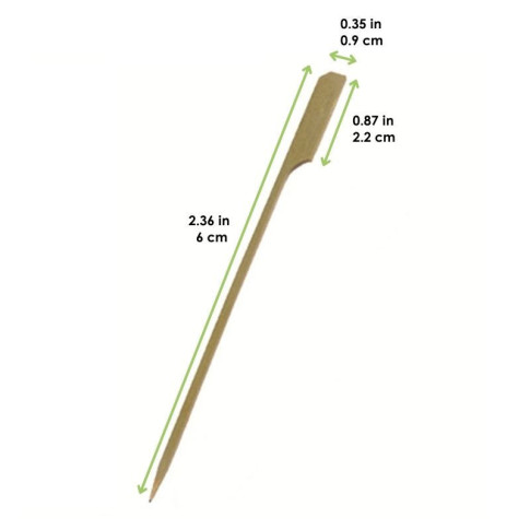 Pique bambou "Teppo Gushi" 121x9mm H3mm
