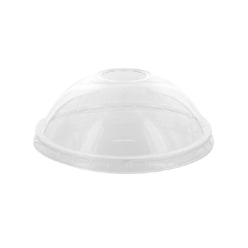 Couvercle dôme transparent en plastique PET