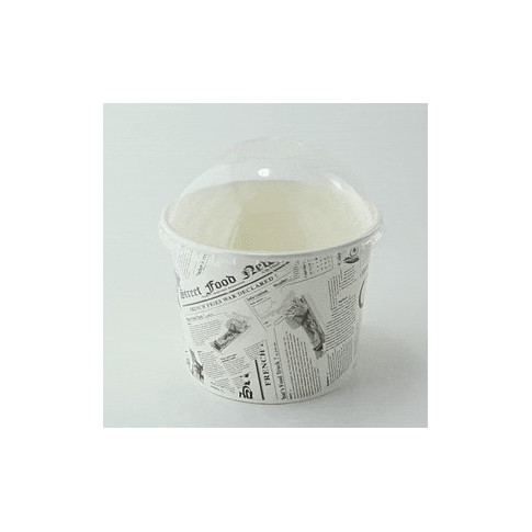 Couvercle dôme transparent en plastique PET