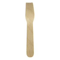 Cuillère à glace bois   H95mm