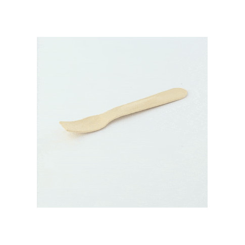 Cuillère à glace bois   H95mm