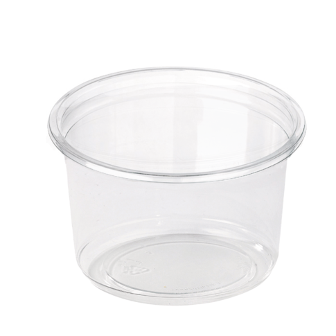 Pot Deli rond PET transparent  H61mm 360ml