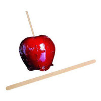 Batonnet en bois pour pomme d’amour   H180mm