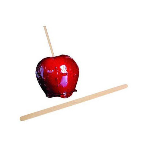 Batonnet en bois pour pomme d’amour   H180mm