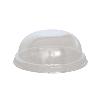 Couvercle dôme transparent en plastique PET  H10mm