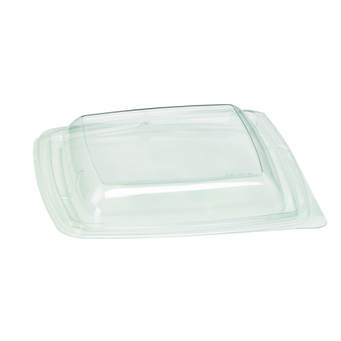 Couvercle dôme plastique transparent  195x195mm H30mm