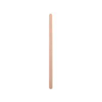 Spatule à café en bois à bouts arrondis  5 H110mm