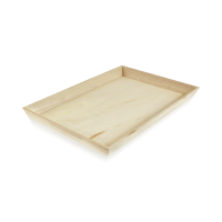 Plateau repas bois NOA  390x290mm H40mm