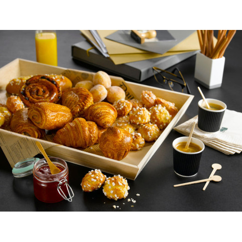 Plateau repas bois NOA  390x290mm H40mm