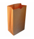 Sac SOS papier kraft brun recyclé 150x100mm H320mm