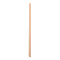 Spatule à café en bois à bouts arrondis  6 H176mm