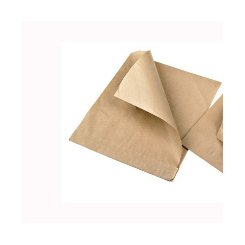 Sac papier brun ouvert sur 2 côtés  120x130mm