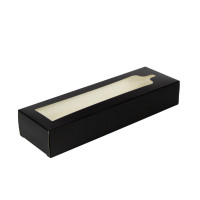 Boîte avec fenêtre en pet  pour planche   300x95mm H50mm