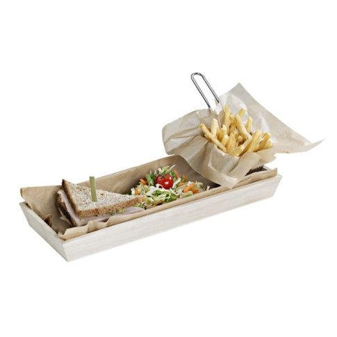 Plateau repas bois NOA  390x150mm H40mm