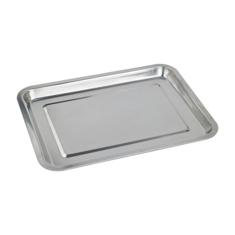 Plateau de service NoxTray en acier inoxydable  360x270mm H20mm