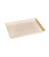 Plateau rectangulaire en bois "Samouraï" 384x278mm H27mm