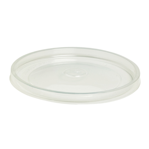 Couvercle rentrant transparent en plastique PP