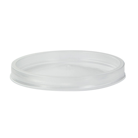 Couvercle rentrant transparent en plastique PP