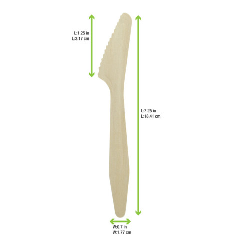 Hercule Couteau bois   H185mm