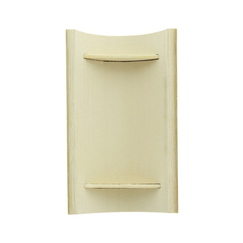 Assiette socle demi-bambou Nagano 100x55mm H25mm