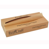 Papier brun enchevêtré en boîte distributrice 250x270mm