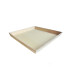 Plateau repas bois NOA 390x390mm H40mm