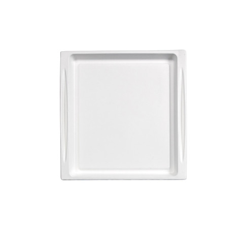 Couvercle plat transparent en plastique PET 275x265mm H33mm