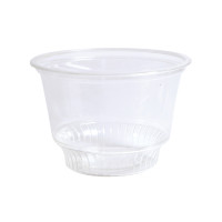Coupe dessert plastique PET transparent   H68mm 280ml
