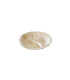 Coupelle ronde en palmier 2 compartiments "Yin Yang"  H20mm