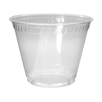 Coupe à dessert PLA transparent    H72mm 270ml