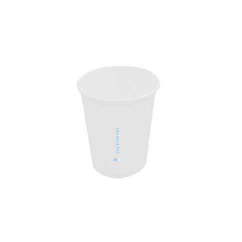 Gobelet AirCup en carton blanc  H79mm 180ml