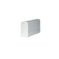 Serviette essuie-main blanche 163x215mm