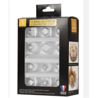Assortiment 12 douilles transparente copolyester 177x127mm H68mm