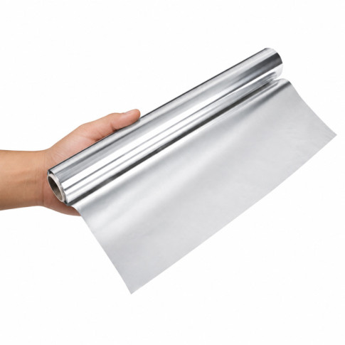 Rouleau de film aluminium de 10 microns ,29 cm de large et 200 m de long 300x300mm H100mm