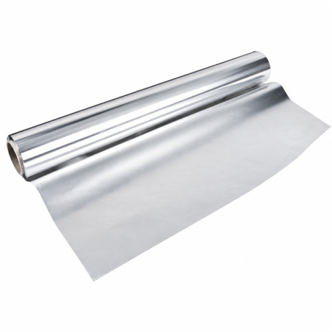 Rouleau de film aluminium de 10 microns ,29 cm de large et 200 m de long 300x300mm H100mm