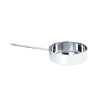 Mini poêle inox avec poignée   H35mm 350ml