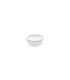 Pot Deli rond PET transparent avec couvercle rentrant   H38mm 200ml