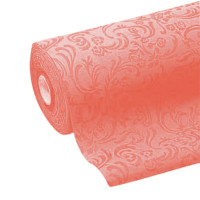 Nappe en rouleau non tissé damassé bordeaux  50 000x1 200mm