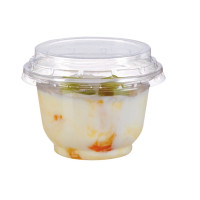 Coupe dessert plastique PET transparent   H65mm 180ml