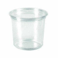 Pot Deli rond PLA transparent   H112mm 700ml
