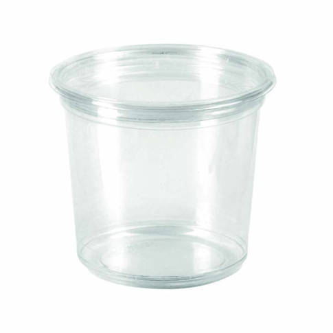 Pot Deli rond PLA transparent   H112mm 700ml
