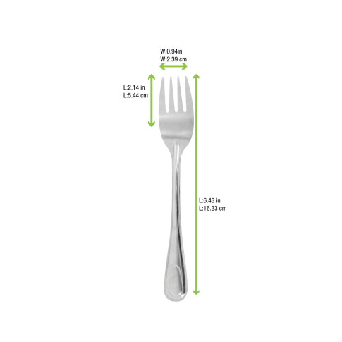 NOXCUT Fourchette inox 163x25mm H11mm