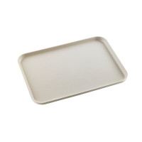 Plateau réemployable en composite beige 310x225mm H16mm