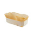 Moule de cuisson bois avec caissette papier brune "Bake me"  40mm  H59mm